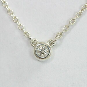 Tiffany Co By the Yard Necklace Diamonds Silver Accessories